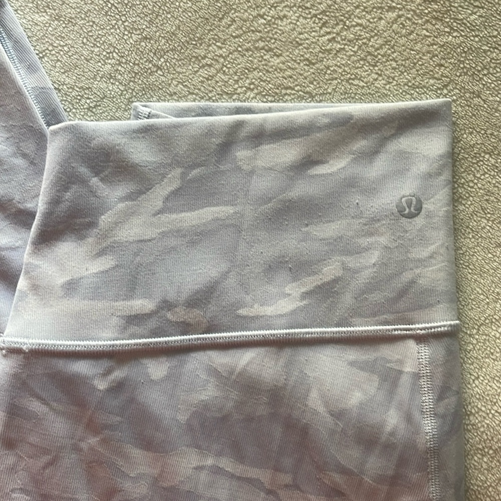 Lululemon Wunder Under HR Crop 23” Ribbed
